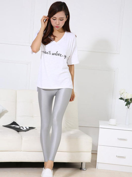 Silver Leggings